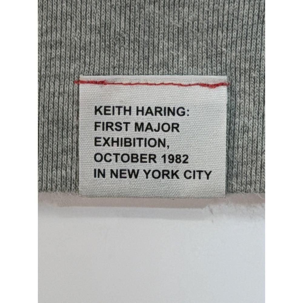 Uniqlo UT Keith Haring Graphic Crewneck Sweatshirt Mens M Gray - Picture 6 of 6